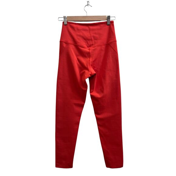 Girlfriend Collective Orange Leggings Size Small Gym Workout - Picture 3 of 9